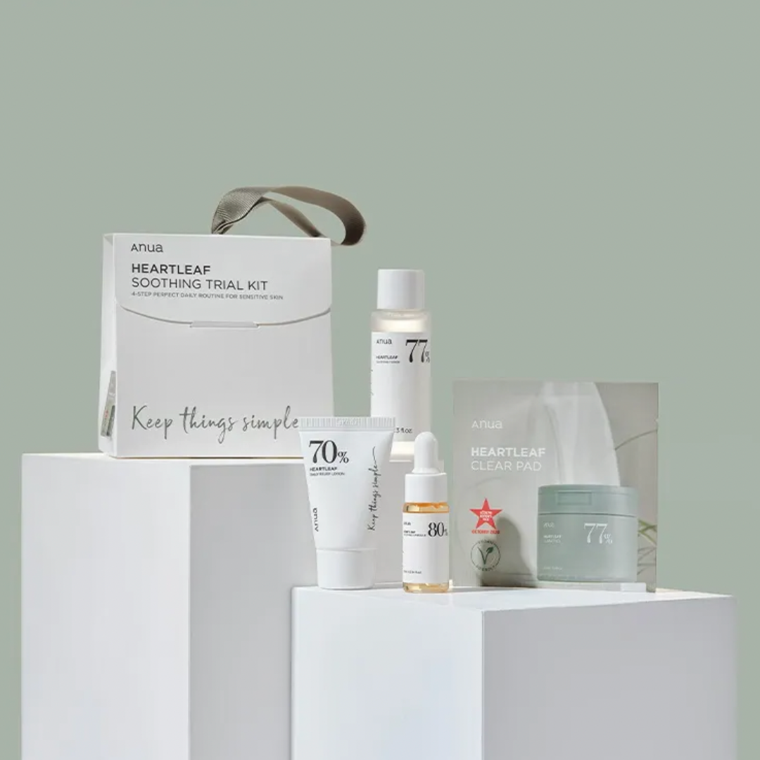 Anua. Heartleaf Soothing Trial Kit
