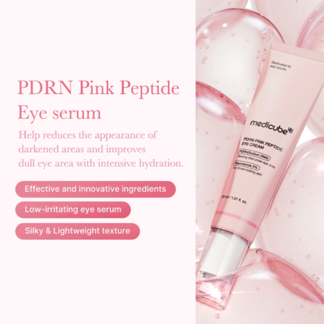 Medicube. PDRN Pink Peptide Eye Cream 30ml