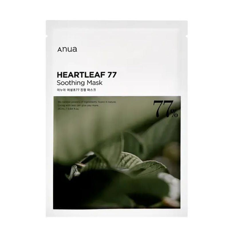 Anua. Heartleaf 77 Soothing Sheet Mask 25ml