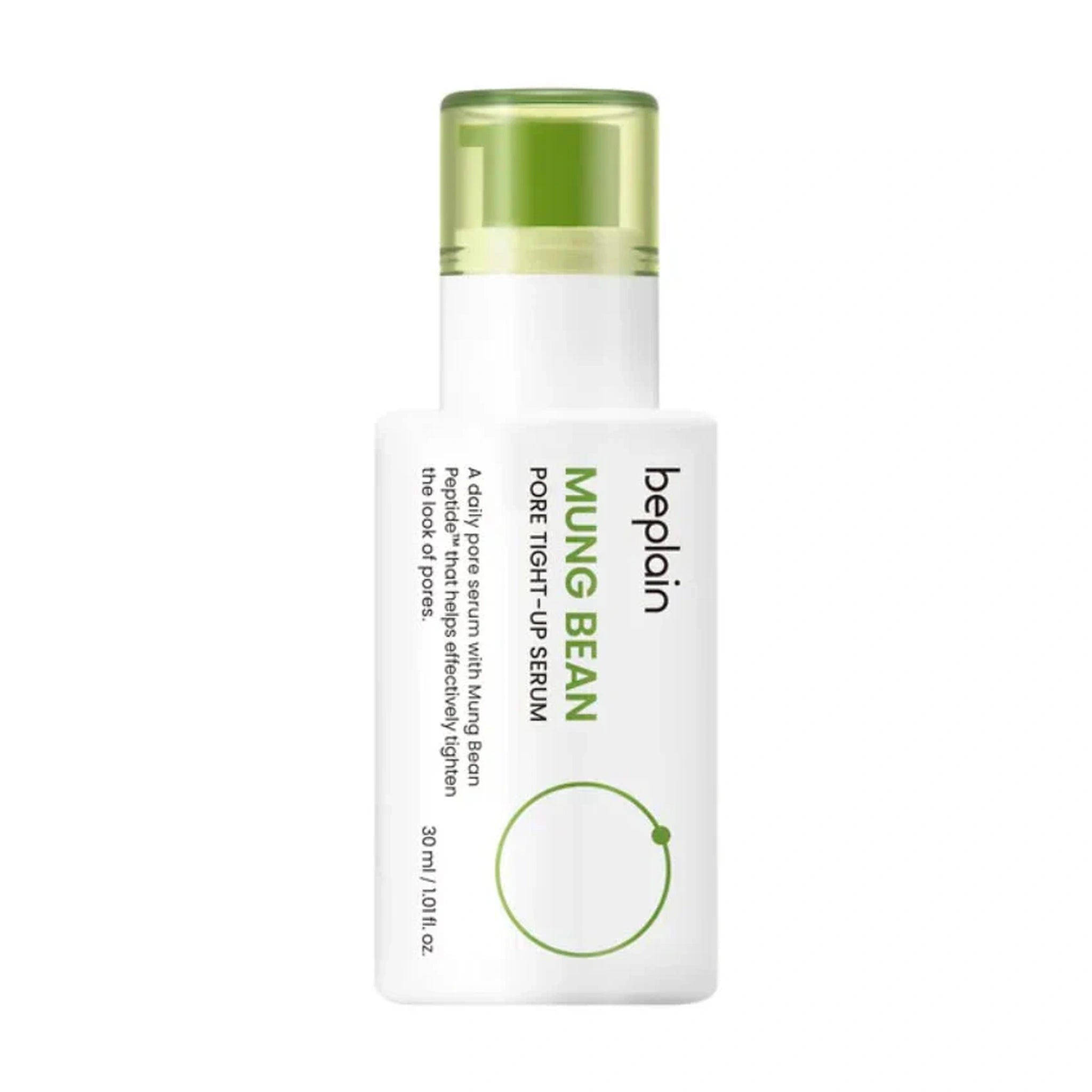 Be Plain. Mung Bean Pore Tight-Up Serum 30ml | Lady Bonita | Korean beauty NZ