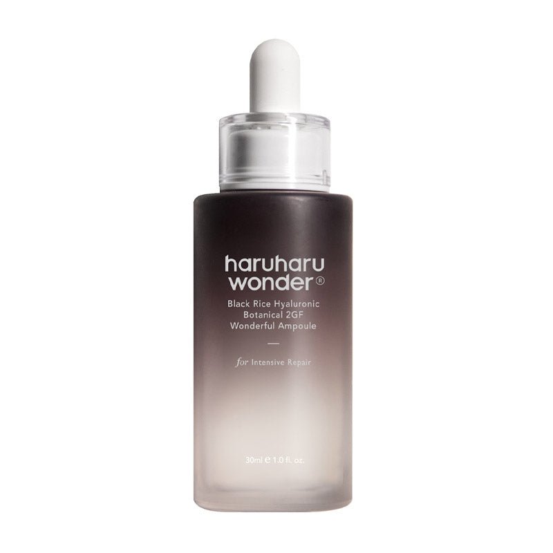 Haruharu Wonder. Wonder Black Rice Hyaluronic Botanical 2GF Wonderful Ampoule 30ml