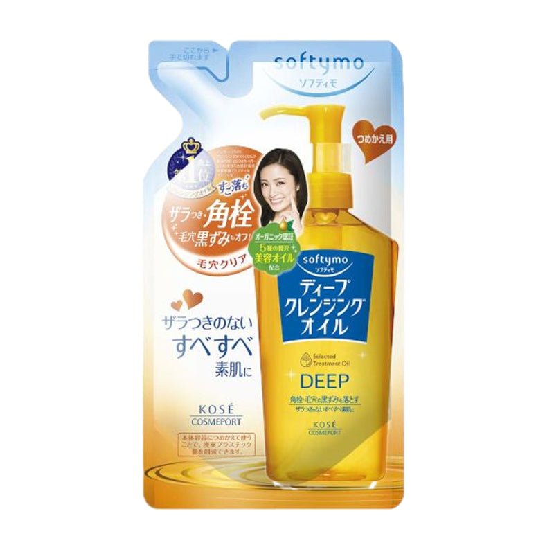 Kose Cosmeport. Softymo Deep Cleansing Oil Refill 200ml