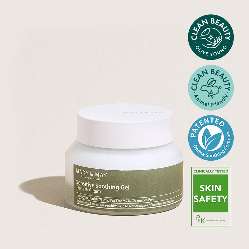 Mary & May. Sensitive Soothing Gel Blemish Cream 70g
