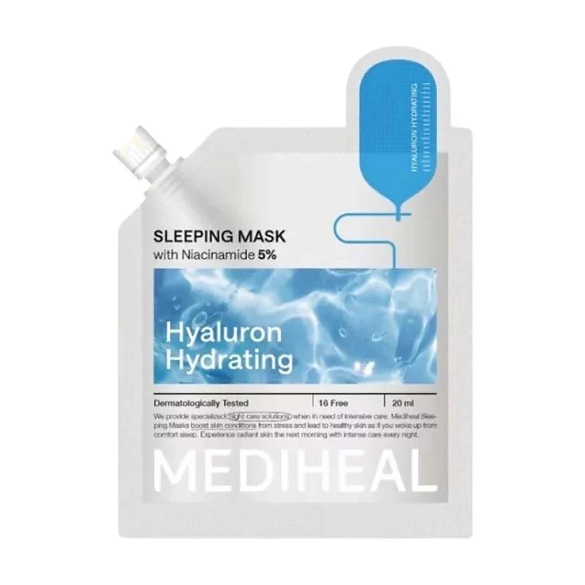 Mediheal. Hyaluron Hydrating Sleeping Mask 20ml | Lady Bonita | Korean beauty NZ