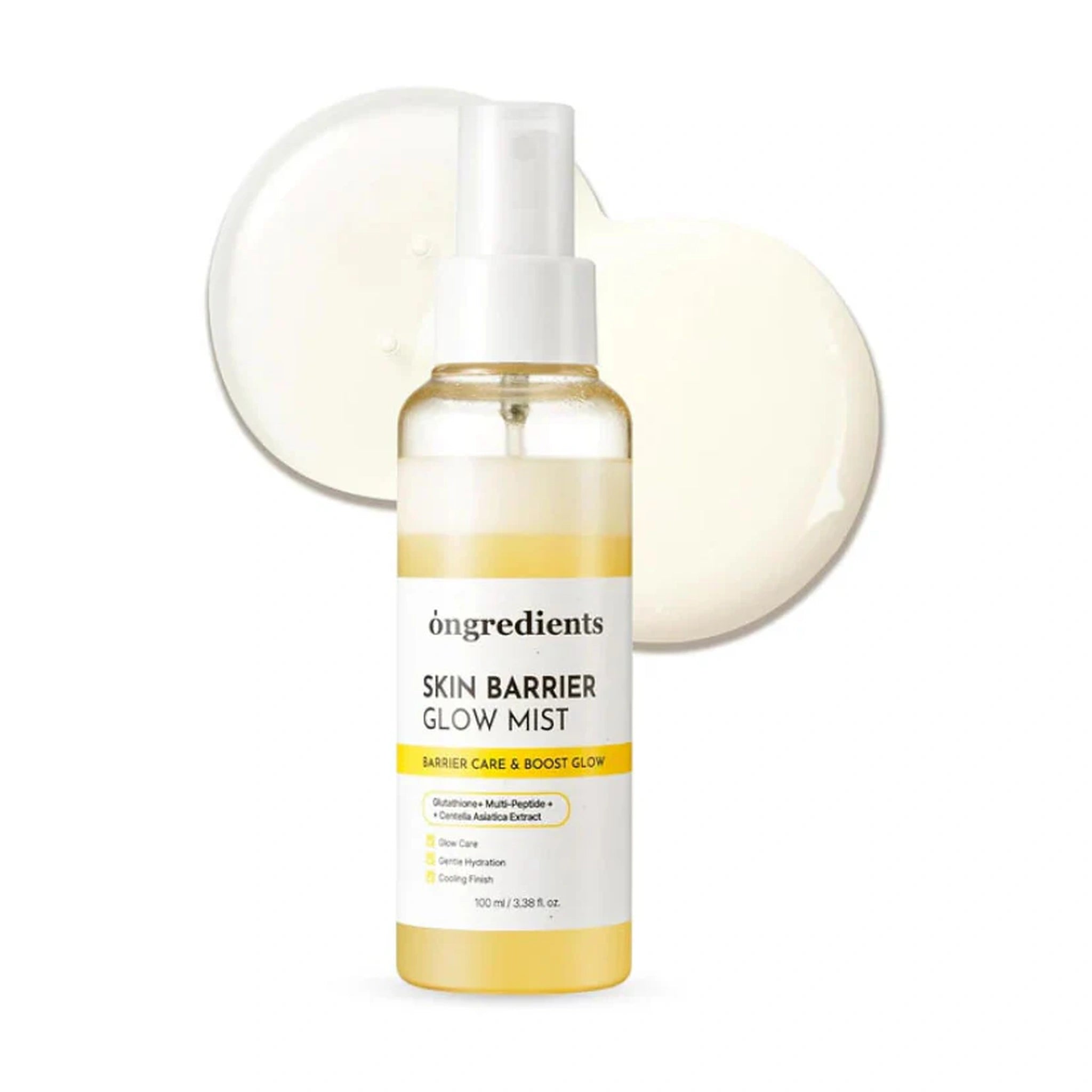 Ongredients. Skin Barrier Glow Mist 100ml | Lady Bonita | Korean beauty NZ