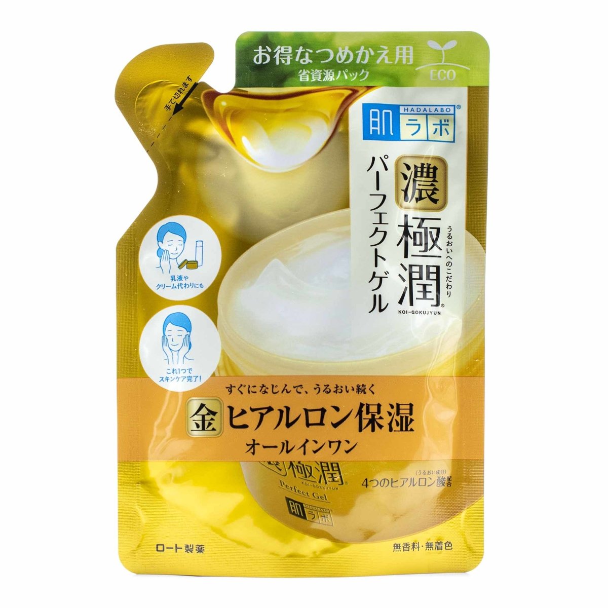 Rohto. Hada Labo Koi-Gokujyun Perfect Gel Refill 80g