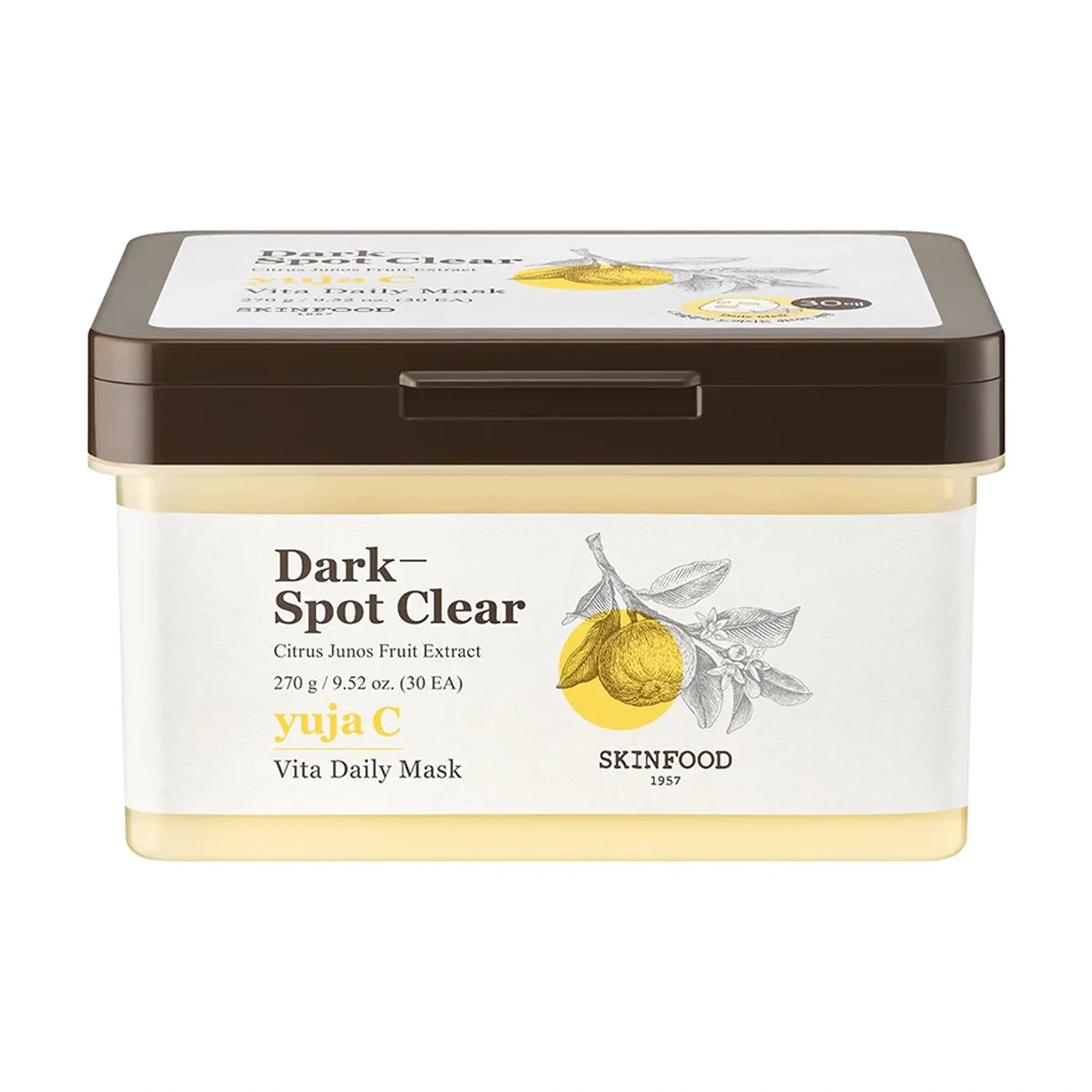 Skinfood. Yuja C Vita Daily Mask (30 Masks) | Lady Bonita | Korean beauty NZ