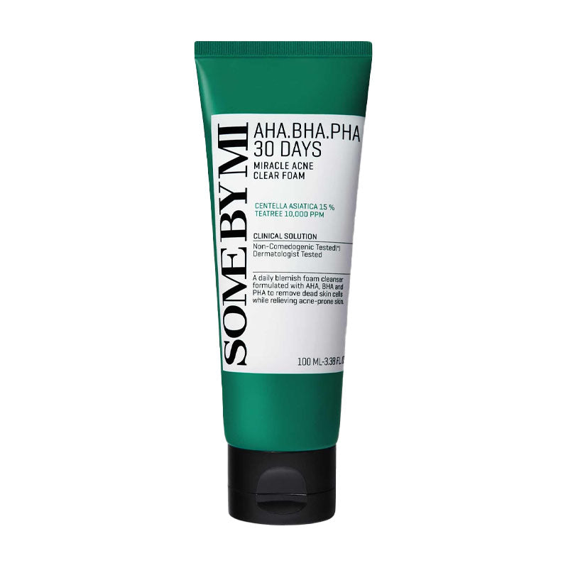 Some By Mi. Acne AHA BHA PHA 30 Days Miracle Acne Clear Foam 100ml