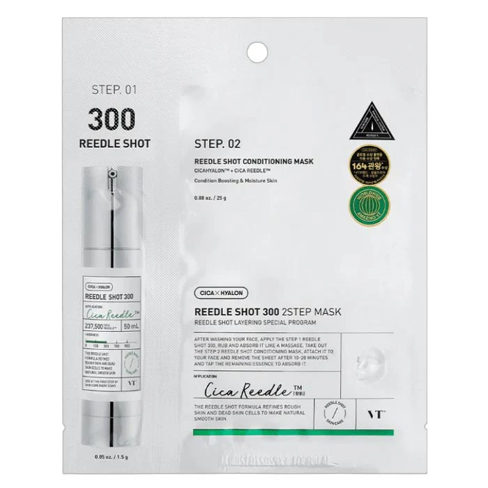 VT Cosmetics. Reedle Shot 300 (2-Step Mask) | Lady Bonita | Korean beauty NZ