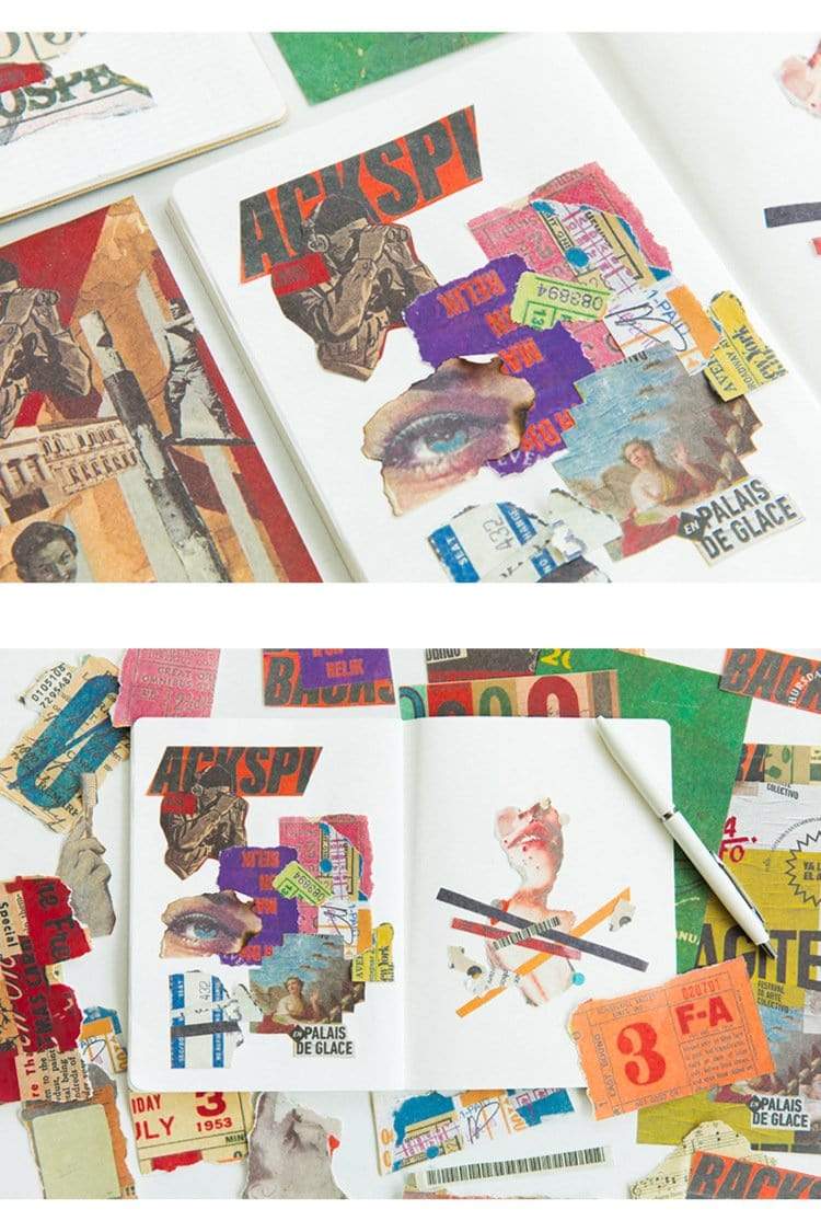 31 Pcs Vintage Stickers Serie 19 Decorative Stickers - Lady Bonita