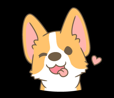 33pcs Expressions of a Corgi Dogs Stickers Decorative Stickers - Lady Bonita