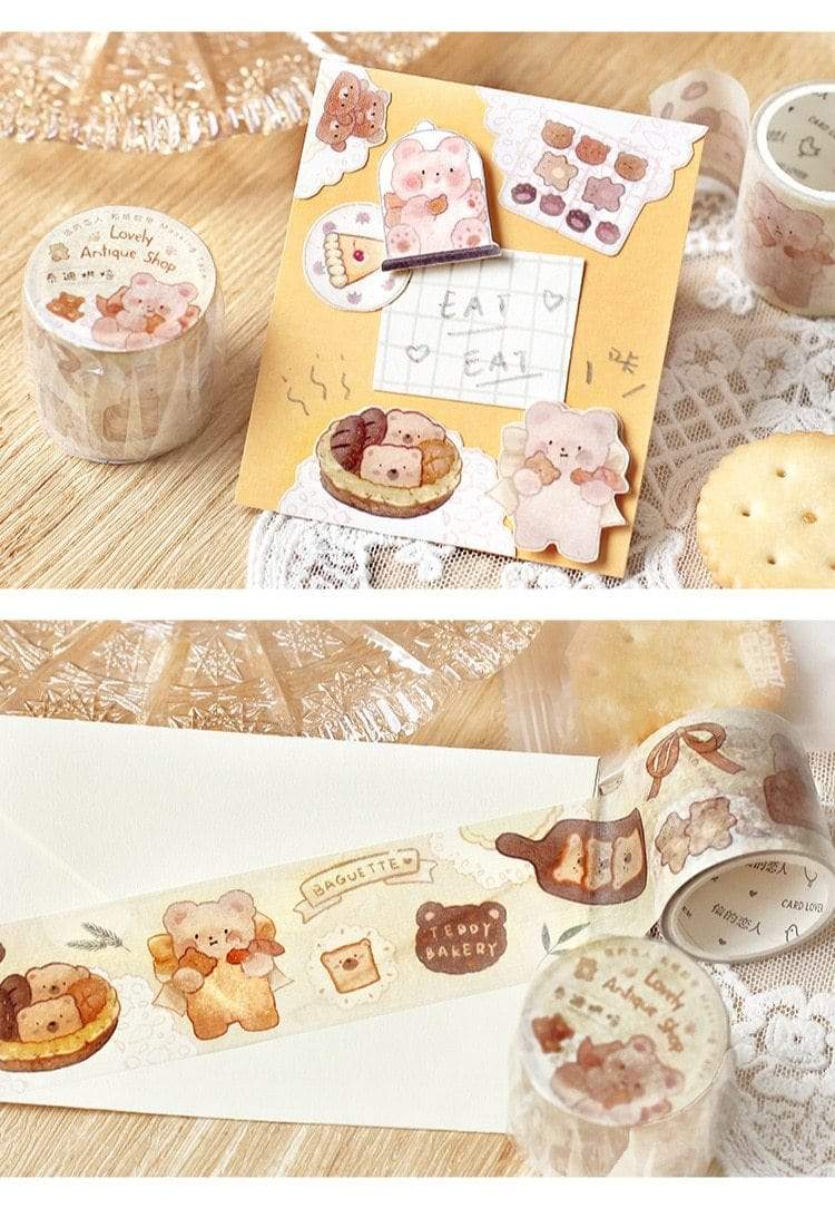 Adorable Friends Washi Tape (Kitty / Bear/ Bunny/ Teddy) Washi Tapes - Lady Bonita