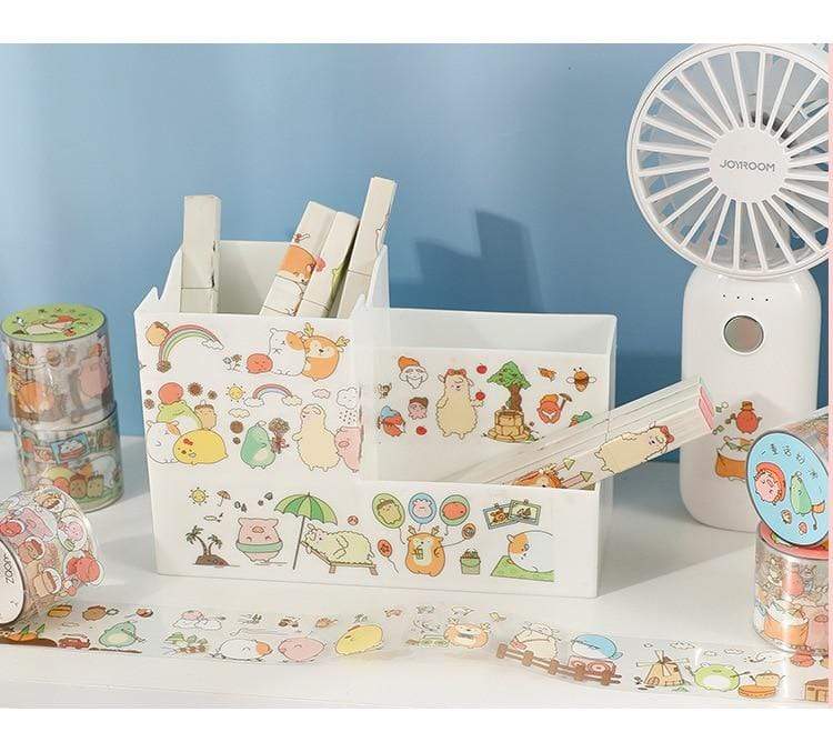 Cute Animal Friends Washi Tape Washi Tapes - Lady Bonita