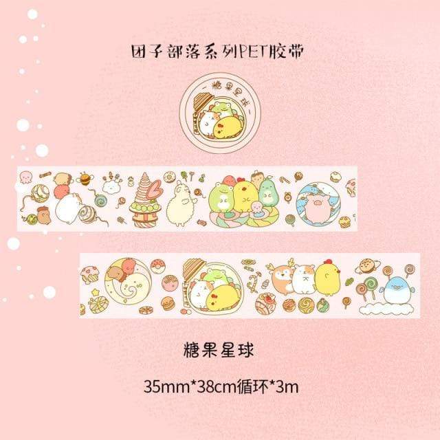 Cute Animal Friends Washi Tape Washi Tapes - Lady Bonita