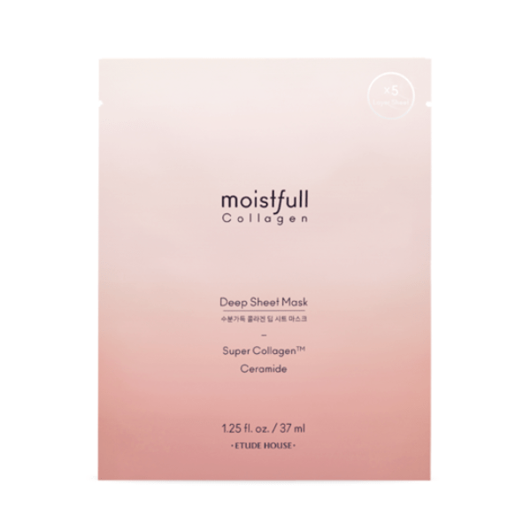 Etude House. Moistfull Collagen Deep Sheet Mask SHEET MASK - Lady Bonita