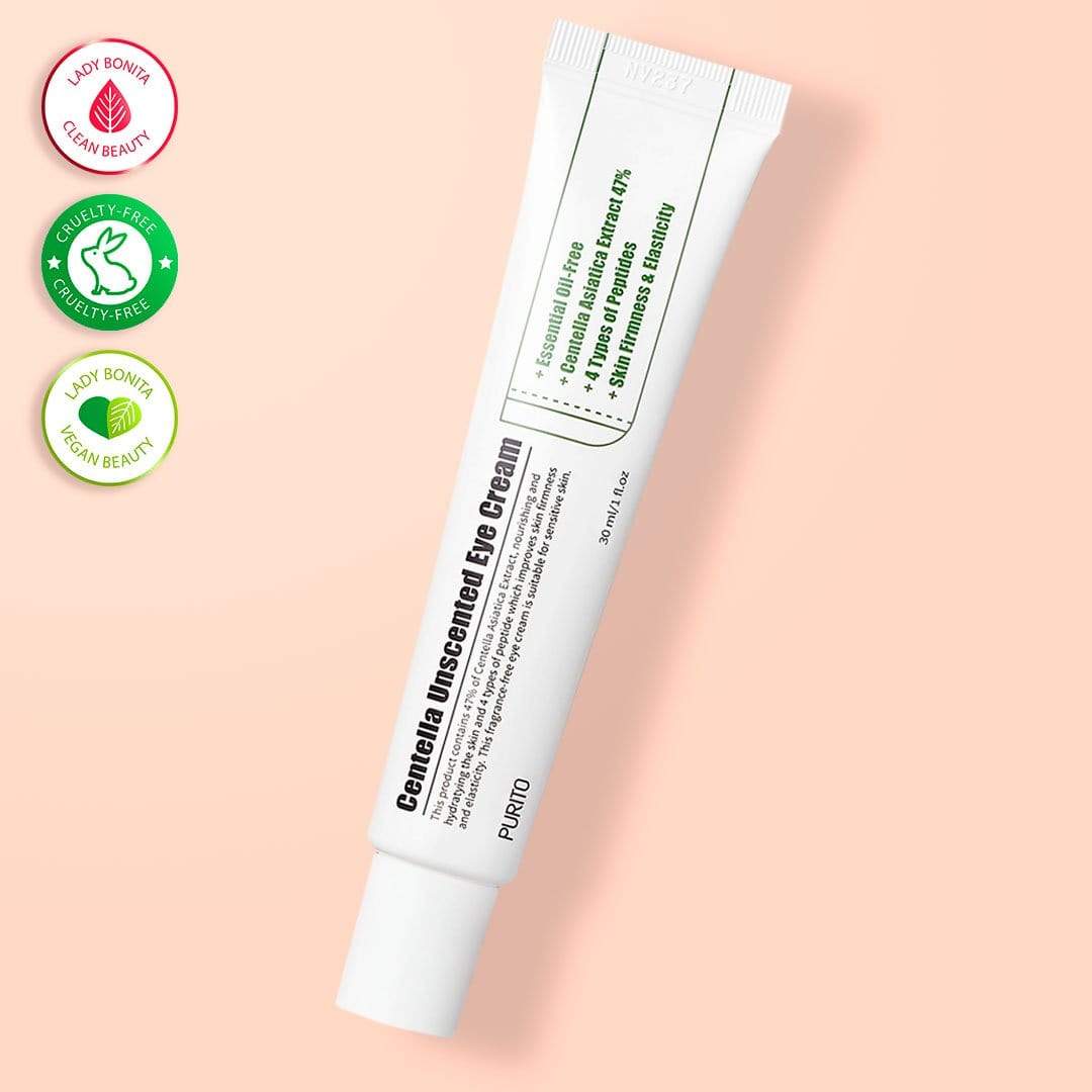 Purito. Centella Unscented Eye Cream Lotion & Moisturizer - Lady Bonita
