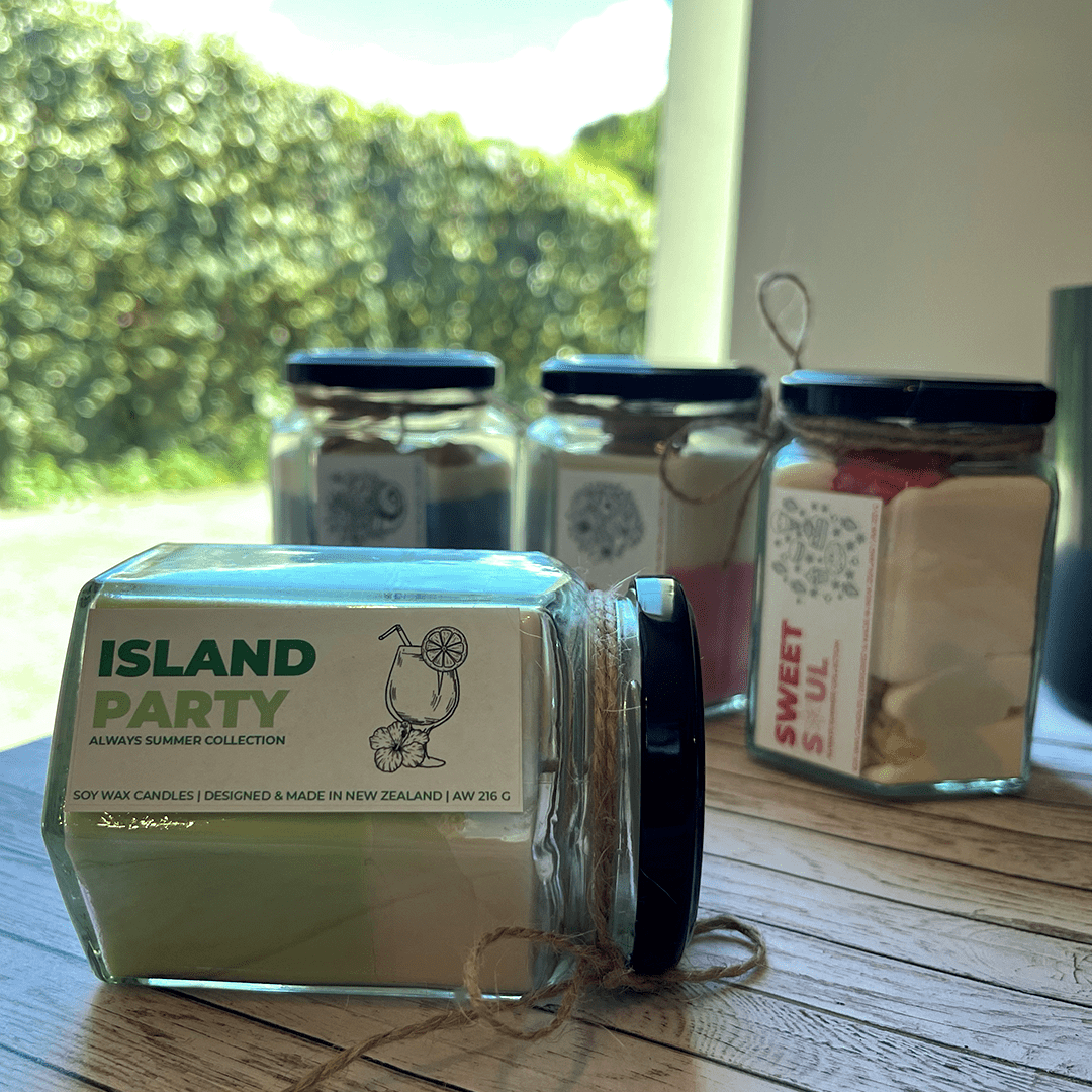 Scented Soy Candle Island Party - Lady Bonita
