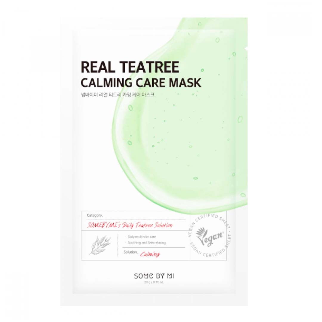 Some By Mi. Real Teatree Calming Care Mask SHEET MASK - Lady Bonita