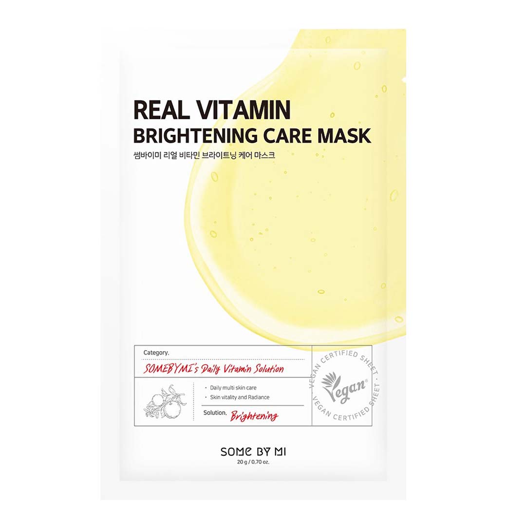 Some By Mi. Real Vitamin Brightening Care Mask SHEET MASK - Lady Bonita