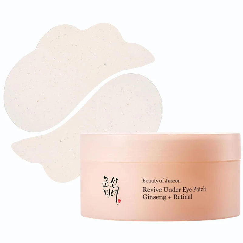Beauty of Joseon. Revive Under Eye Patch Ginseng + Retinal (60 Patches) | Lady Bonita | Korean beauty NZ