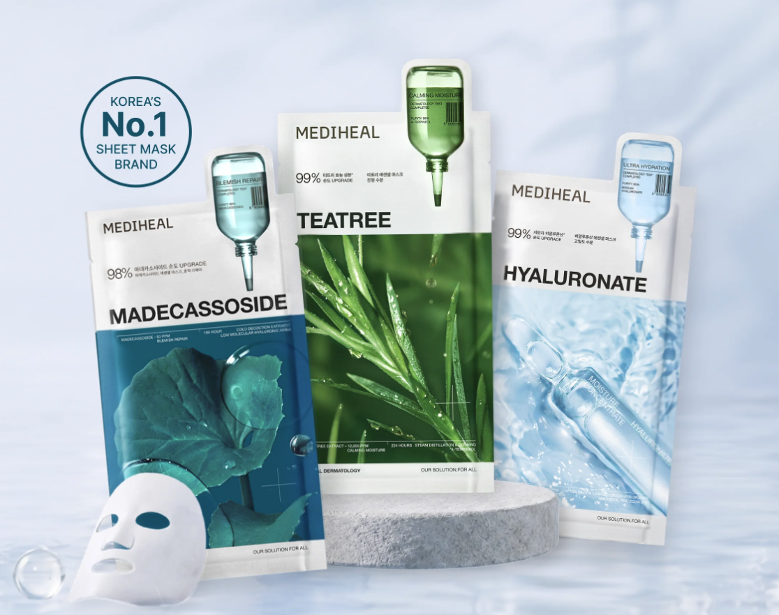 Targeted mask and toner pad care for every skin mood