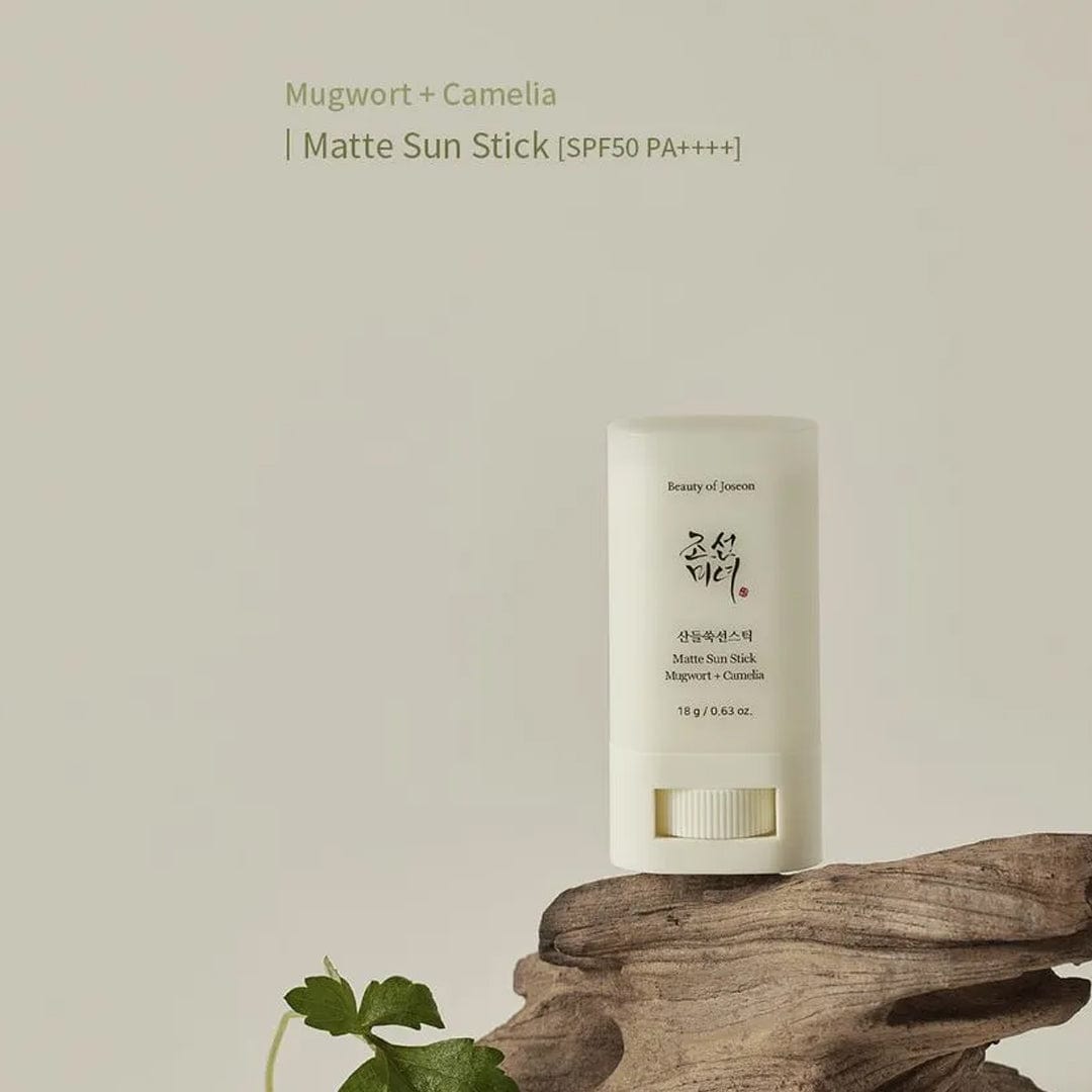 Beauty of Joseon. Matte Sun Stick: Mugwort + Camelia SPF50+ PA++++ Sunscreen - Lady Bonita