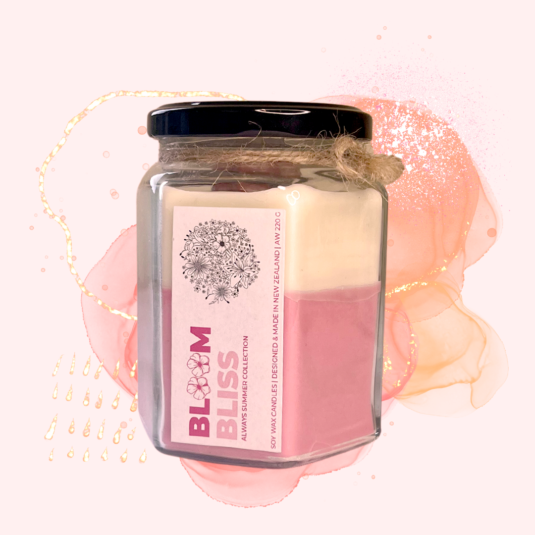 Scented Soy Candle Bloom Bliss