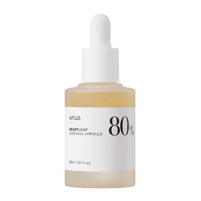 Anua. Heartleaf 80% Soothing Ampoule 30ml