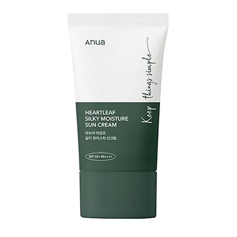 Anua. Heartleaf Silky Moisture Sun Cream 50ml