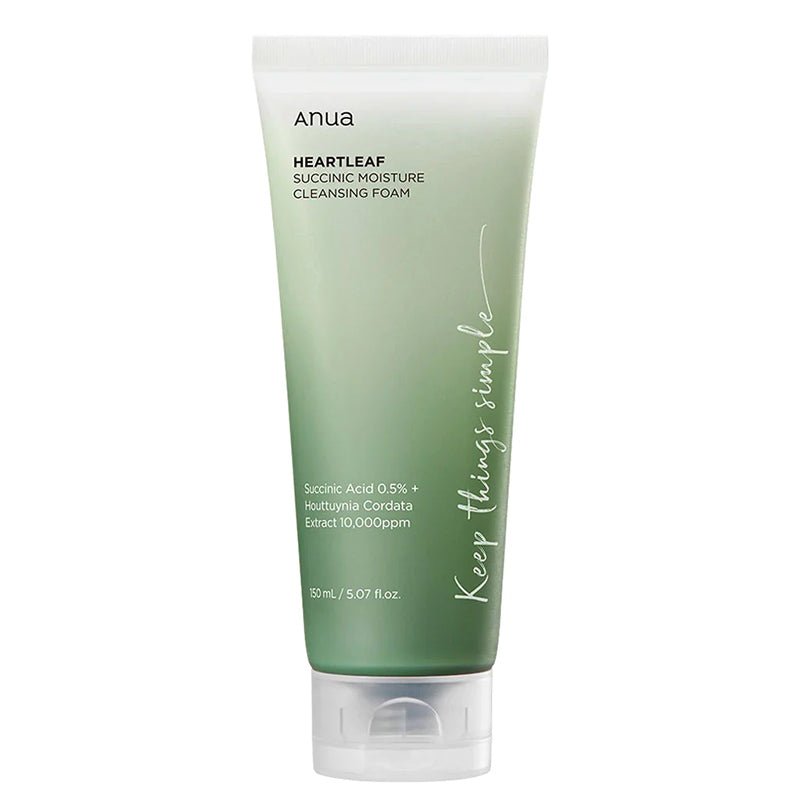 Anua. Heartleaf Succinic Moisture Cleansing Foam 150ml