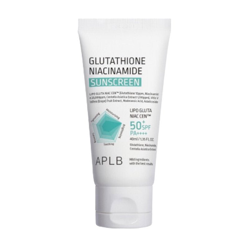 APLB. Glutathione Niacinamide Sunscreen 40ml