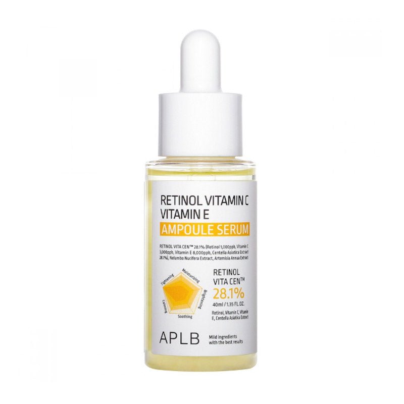 APLB. Retinol Vitamin C Vitamin E Ampoule Serum 40ml