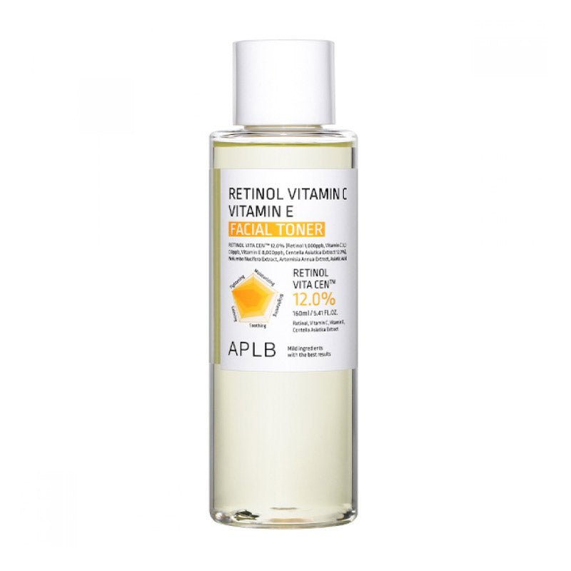 APLB. Retinol Vitamin C Vitamin E Facial Toner 160ml