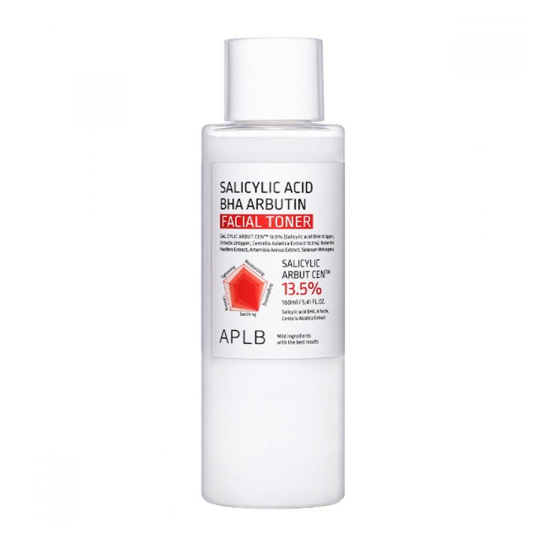 APLB. Salicylic Acid BHA Arbutin Facial Toner 160ml