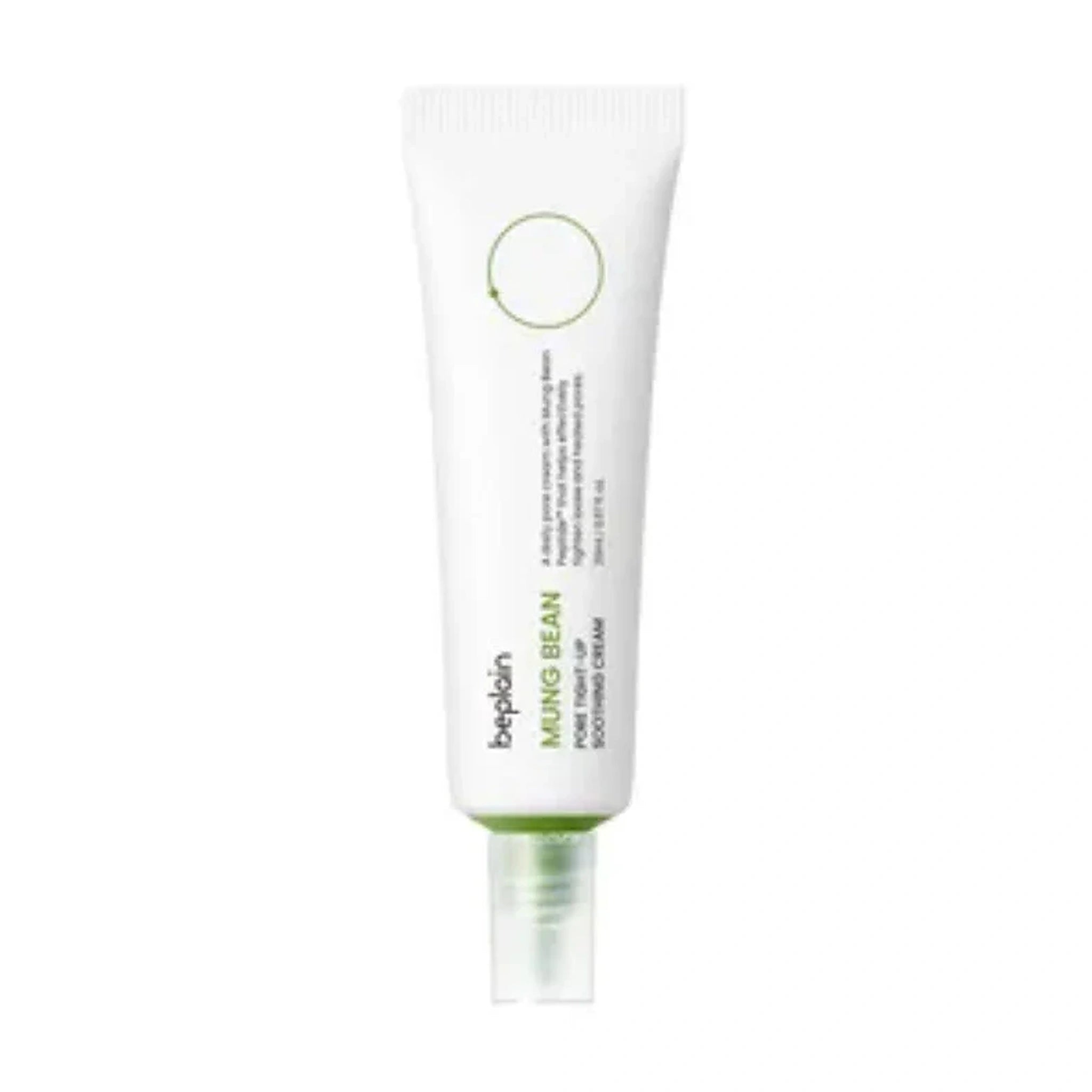 Be Plain. Mung Bean Pore Tight-Up Soothing Cream (Mini) 20ml | Lady Bonita | Korean beauty NZ