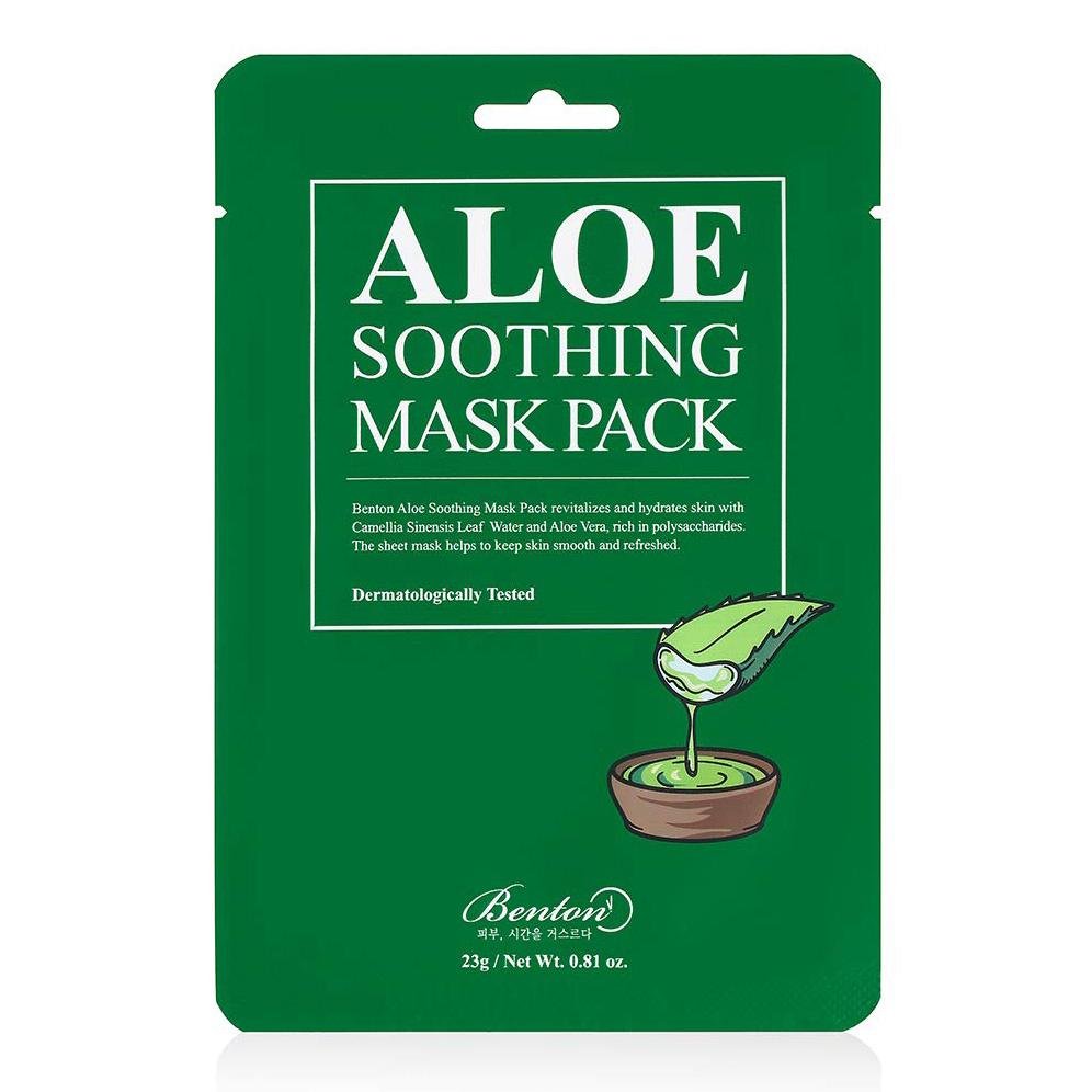 Benton. Aloe Soothing Mask Pack 23g 1 pc