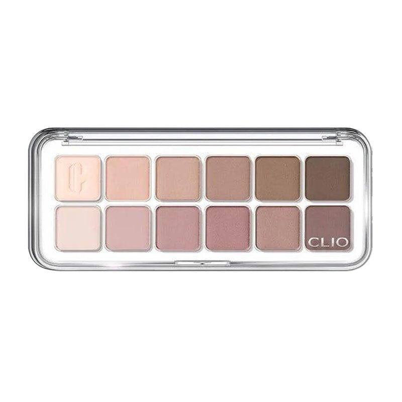 Clio. Pro Eye Palette Air (0.6g x 12) [03 Mute Library] | Lady Bonita | Korean beauty NZ