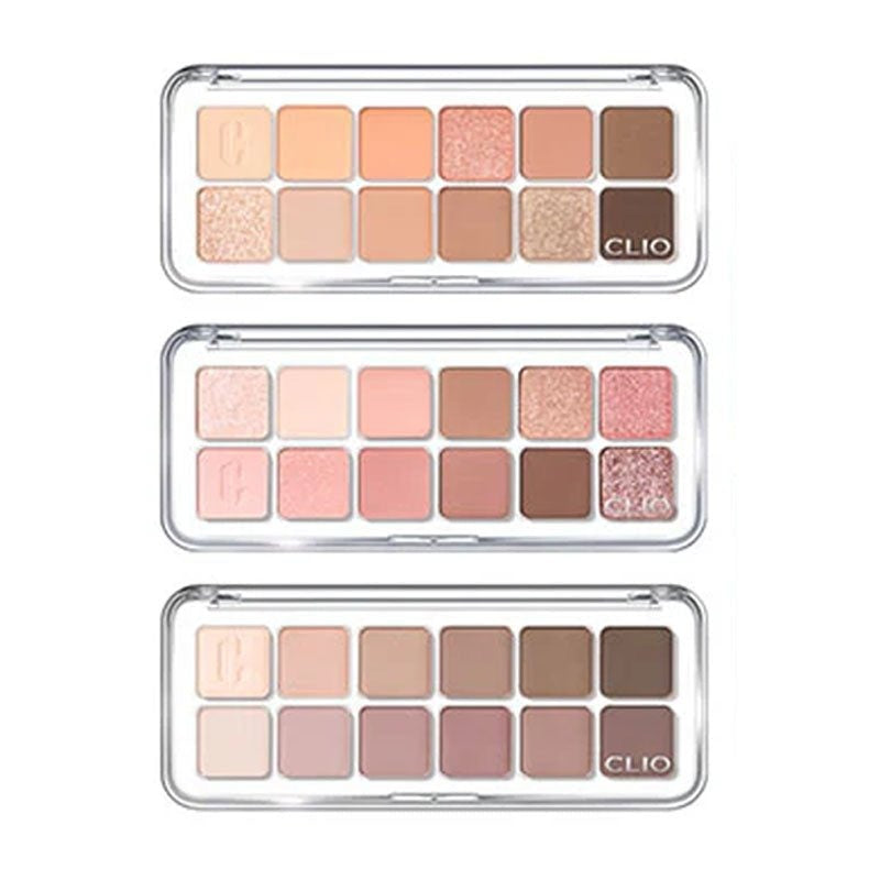 Clio. Pro Eye Palette Air (0.6g x 12) [03 Mute Library] | Lady Bonita | Korean beauty NZ