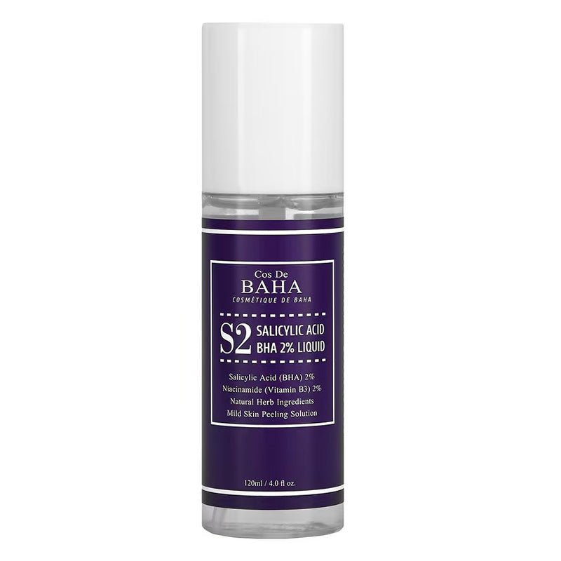 Cos De BAHA. S2 Salicylic Acid BHA 2% Liquid 120ml