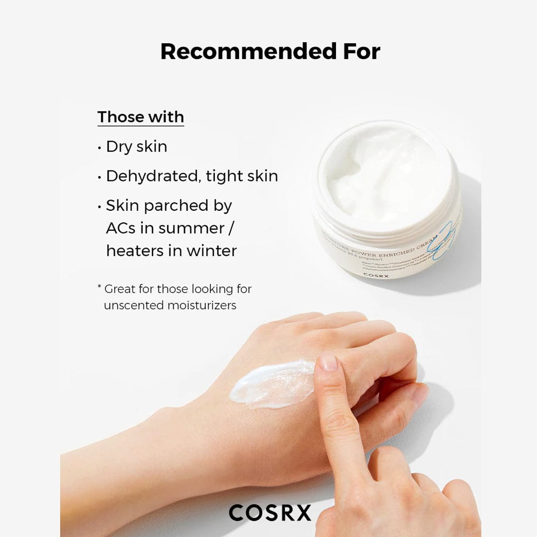 Cosrx. Hydrium Moisture Power Enriched Cream Lotion & Moisturizer - Lady Bonita