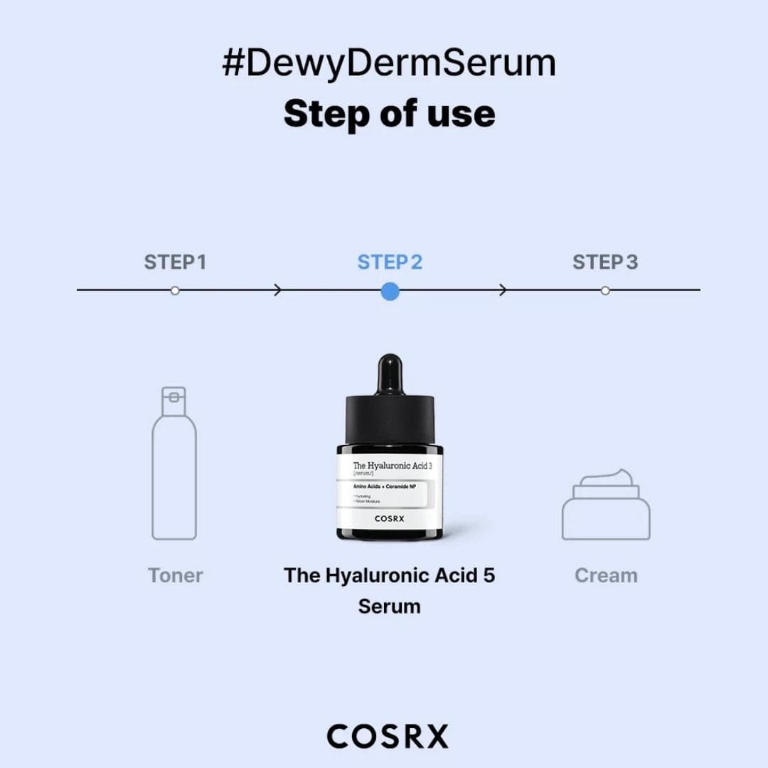 Cosrx. The Hyaluronic Acid 3 Serum Lotion & Moisturizer - Lady Bonita