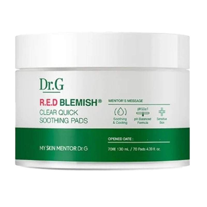 Dr.G. R.E.D Blemish Clear Quick Soothing Pads (70pcs)