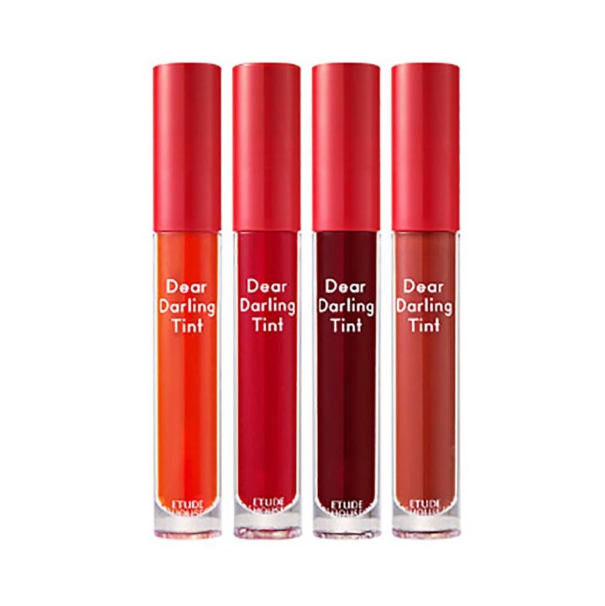 Etude House. Dear Darling Water Gel Tint 4.5g [#OR201 Kumquat Red] | Lady Bonita | Korean beauty NZ