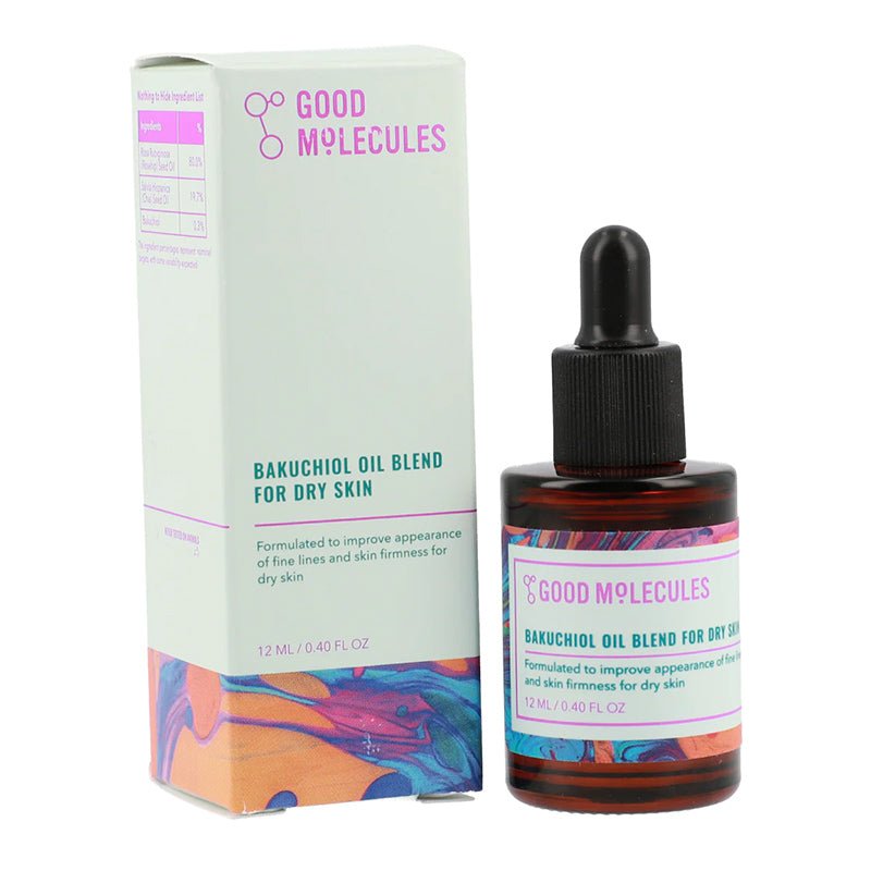 Good Molecules. Bakuchiol Oil Blend For Dry Skin 12ml