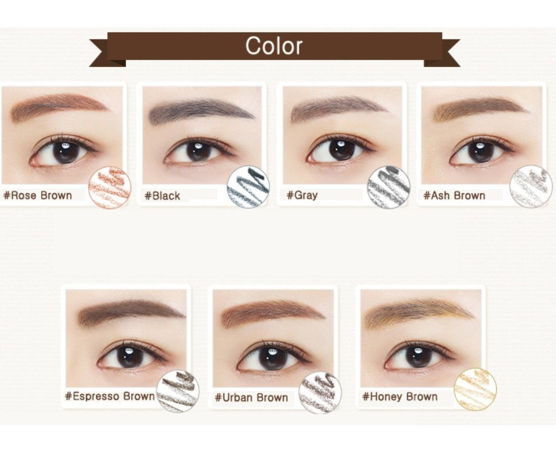 Innisfree. Auto Eyebrow Pencil 0.3g [#2 Dark Night Sky Black] | Lady Bonita | Korean beauty NZ