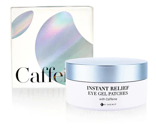 K-Secret. Instant Relief Eye Gel Patches - Caffeine (60ea) | Lady Bonita | Korean beauty NZ