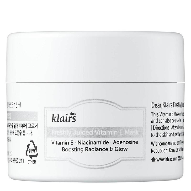 Klairs. Freshly Juiced Vitamin E Mask 15ml