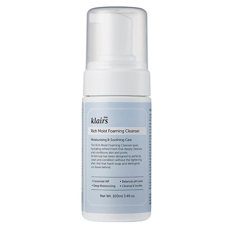 Klairs. Rich Moist Foaming Cleanser 100ml