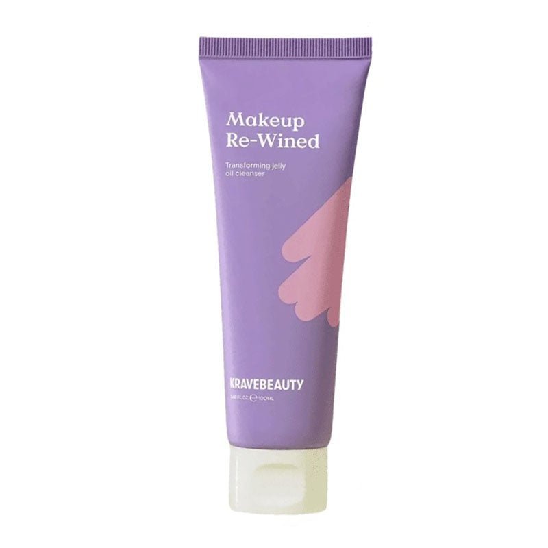 Krave Beauty. Makeup Re-Wined Transforming Jelly Oil Cleanser 100ml