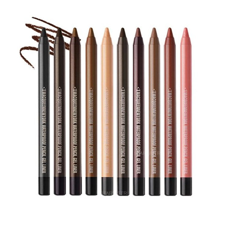 Macqueen. The Big Waterproof Pencil Gel Liner (10 Colours) [#05 Cherry Blossom Latte] | Lady Bonita | Korean beauty NZ